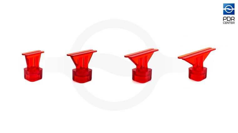 Набор клеевых грибков VKANT red 4 шт.