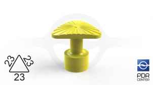 Клеевой грибок NUSSLE SUPER, треугольный, 23*23*23 мм