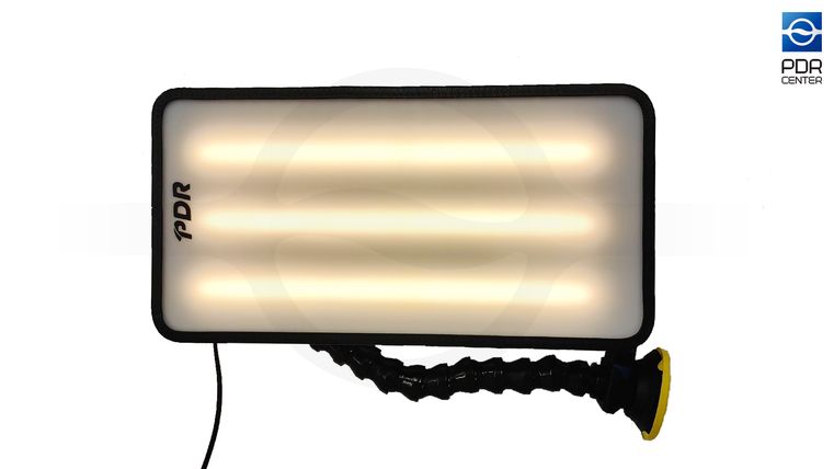 Мобильная светодиодная лампа, 6 полос премиум класса (3 тёплые + 3 холодные с регулировкой яркости)