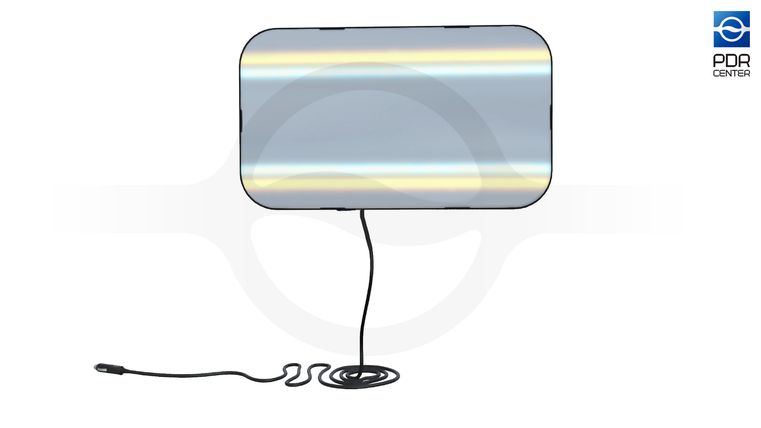 Малый светодиодный плафон, 4 полосы (2 тёплые, 2 холодные с регулировкой яркости)
