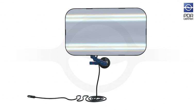 Мобильная светодиодная лампа, 4 полосы (холодные с регулировкой яркости)