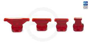 Набор клеевых грибков  VKRIZ6 red SET