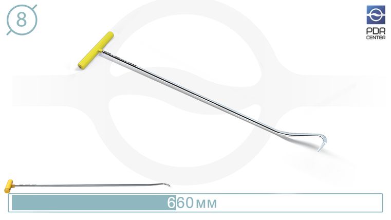 Крючок Фредди 1081314 (Ø8 мм, 660 мм) - левый