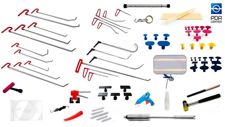 Комплект профессионального инструмента PDR START (85 предметов)