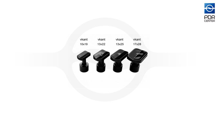 Набор клеевых грибков VKANT black set V 4 шт.