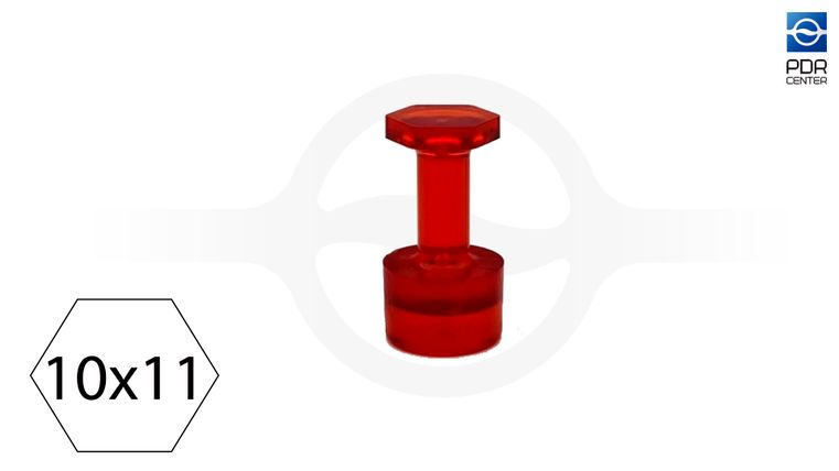 Клеевой грибок VPRO 10x11mm red