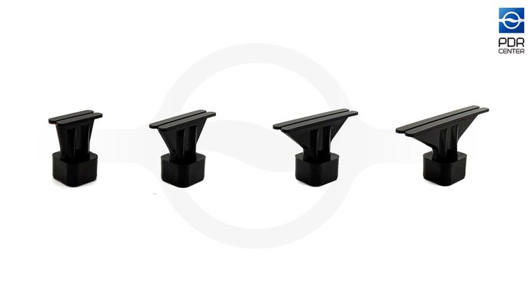 Набор клеевых грибков VKANT black 4 шт.