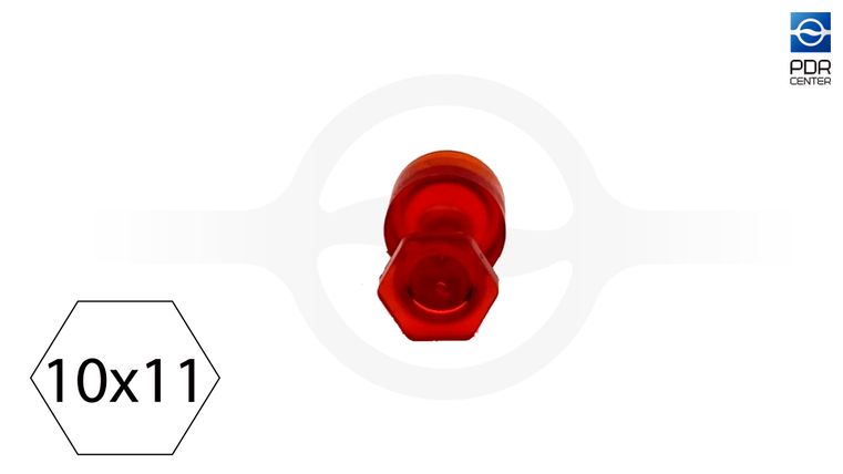 Клеевой грибок VPRO 10x11mm red