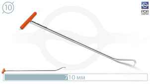 Крючок Фредди 1101408 (Ø10 мм, 710 мм) - левый