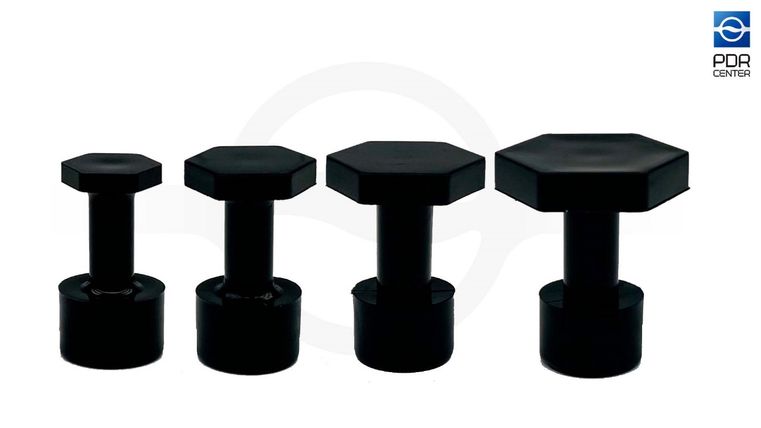 Набор клеевых грибков VPRO black set 2