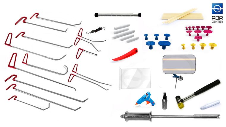 Комплект инструмента PDR START (58 предметов)