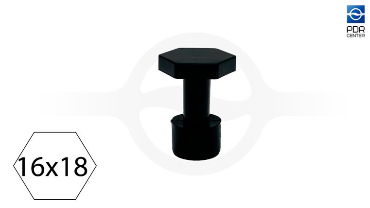 Клеевой грибок VPRO 16x18mm black