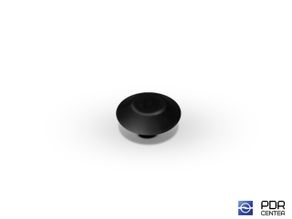 Заглушки твёрдые из черного пластика (Ø 5 мм, со шляпкой)