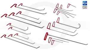 Набор крючков для ремонта вмятин (21 штука)