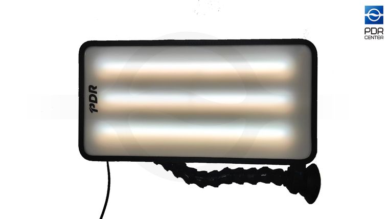 Мобильная светодиодная лампа, 6 полос премиум класса (3 тёплые + 3 холодные с регулировкой яркости)