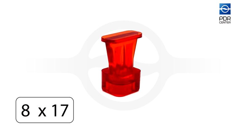 Клеевой грибок VKRIZ 8X17red